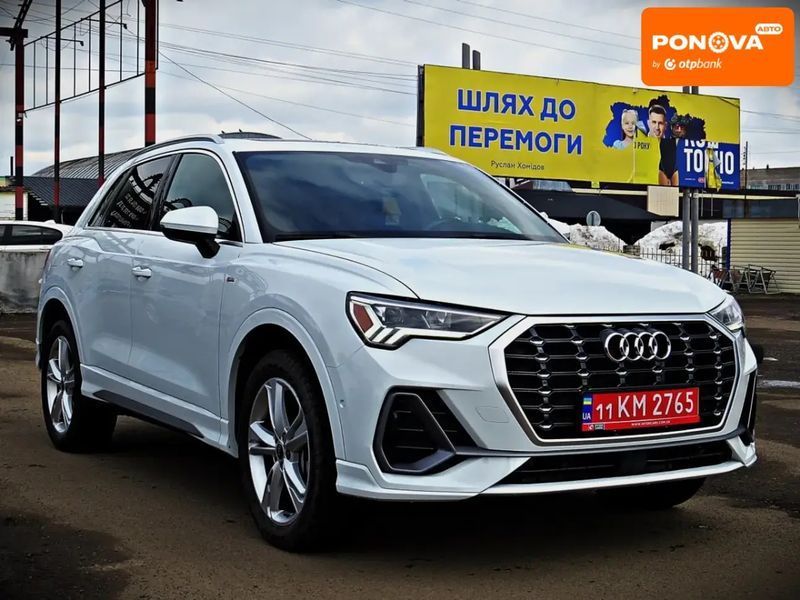 Audi Q3, 2024 р., Бензин, 31 тис. км, Позашляховик / Кросовер, Білий, Черкаси AT-10418331 фото