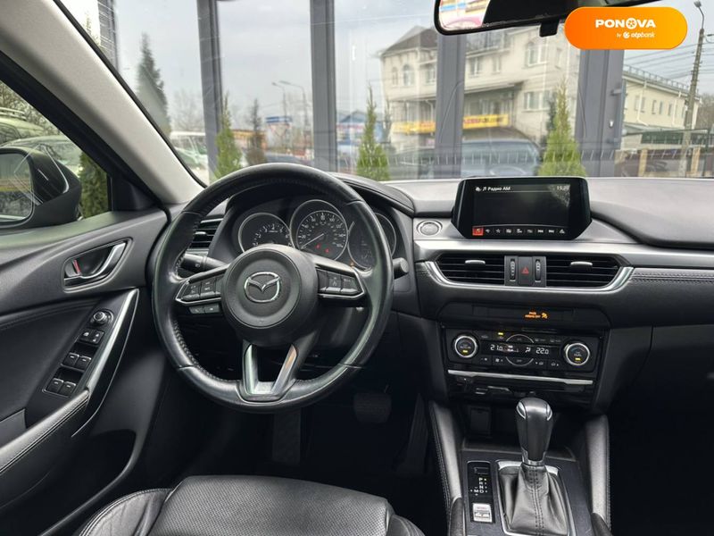 Mazda 6, 2016, Бензин, 2.49 л., 111 тис. км, Седан, Чорний, Київ 32905 фото