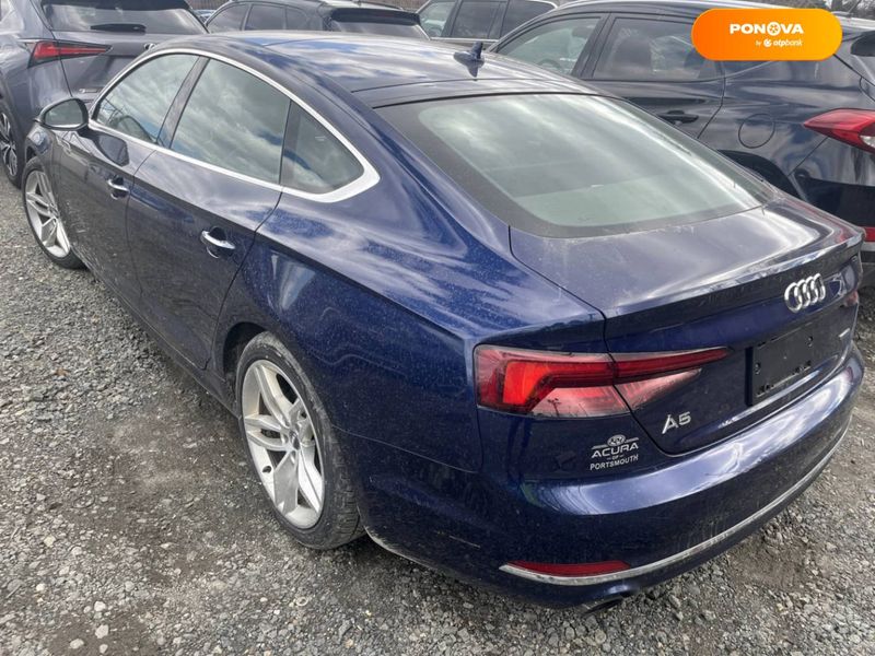 Audi A5, 2019, Бензин, 2 л., 227 тыс. км, Лифтбек, Синий, Нововолынск 34845 фото