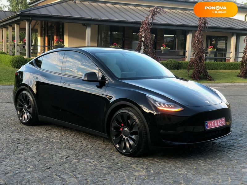 Tesla Model Y, 2020, Електро, 74 тыс. км, Внедорожник / Кроссовер, Чорный, Львов Cars-Pr-68899 фото