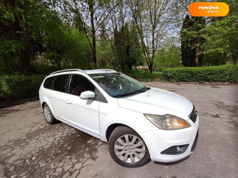 Ford Focus, 2009, Дизель, 2.01 л., 267 тыс. км, Универсал, Белый, Тернополь Cars-Pr-68310 фото