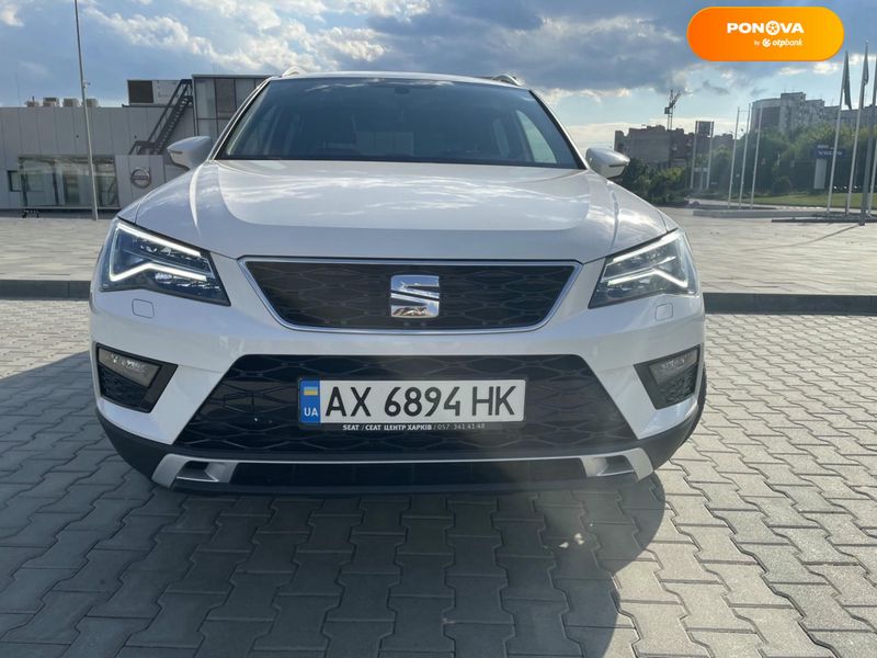 SEAT Ateca, 2018, Дизель, 1.6 л., 34 тис. км, Позашляховик / Кросовер, Білий, Полтава Cars-Pr-65197 фото