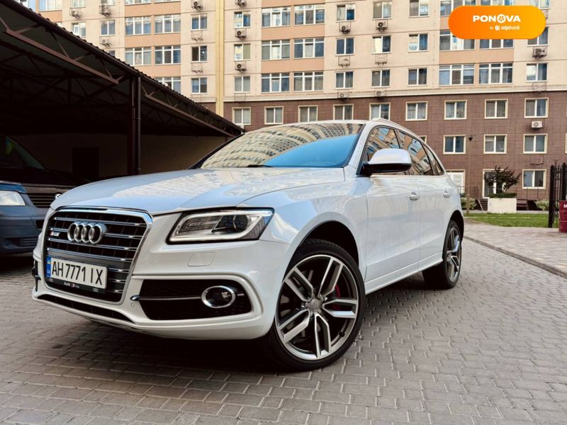 Audi SQ5, 2015, Бензин, 3 л., 126 тис. км, Позашляховик / Кросовер, Білий, Одеса Cars-Pr-59667 фото