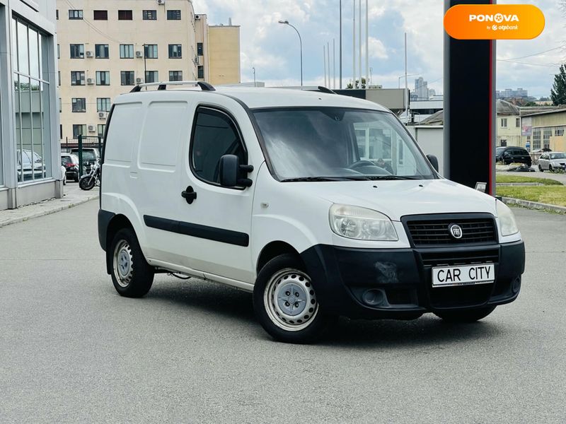 Fiat Doblo, 2012, Газ пропан-бутан / Бензин, 1.4 л., 309 тис. км, Мінівен, Білий, Київ 50589 фото