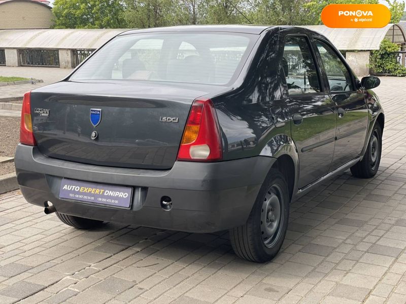 Dacia Logan, 2008, Дизель, 1.5 л., 296 тис. км, Седан, Сірий, Дніпро (Дніпропетровськ) 48351 фото