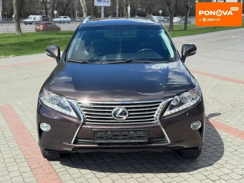 Lexus RX, 2013 р., Газ пропан-бутан / Бензин, 162 тис. км, Позашляховик / Кросовер, Коричневий, Дніпро (Дніпропетровськ) AT-10418039 фото