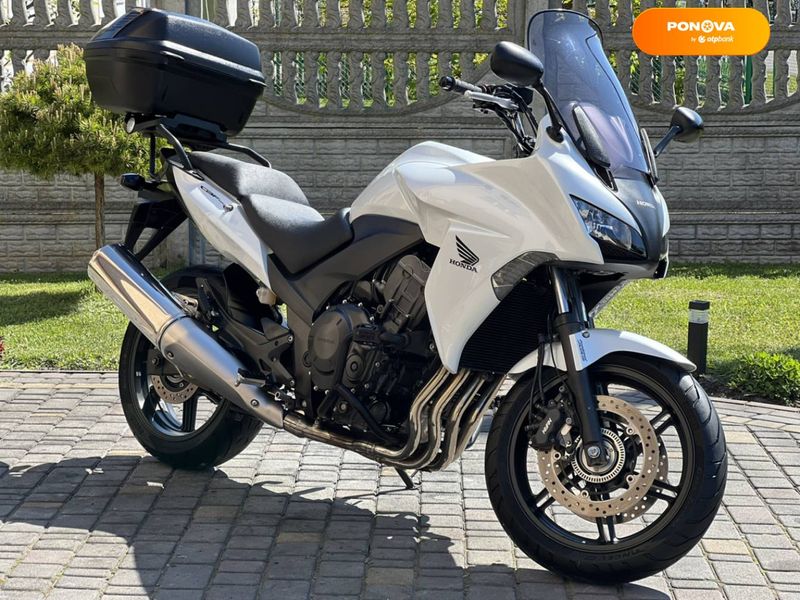 Honda CBF 1000, 2012, Бензин, 1000 см³, 27 тыс. км, Мотоцикл Спорт-туризм, Белый, Буськ moto-37917 фото