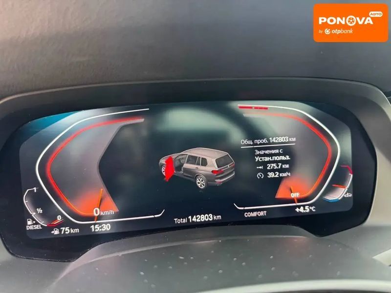 BMW X7, 2019 р., Дизель, 140 тис. км, Позашляховик / Кросовер, Чорний, Дніпро (Дніпропетровськ) AT-10407086 фото