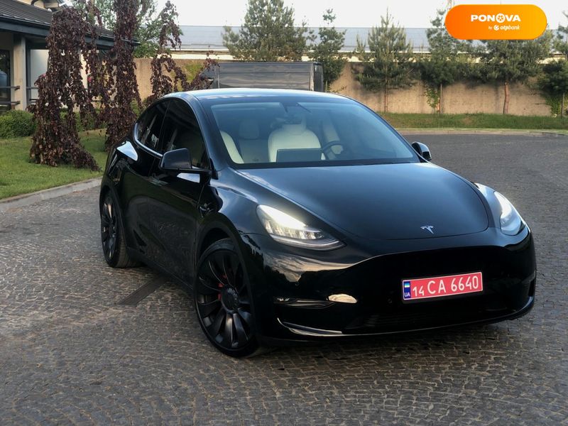 Tesla Model Y, 2020, Електро, 74 тыс. км, Внедорожник / Кроссовер, Чорный, Львов Cars-Pr-68899 фото