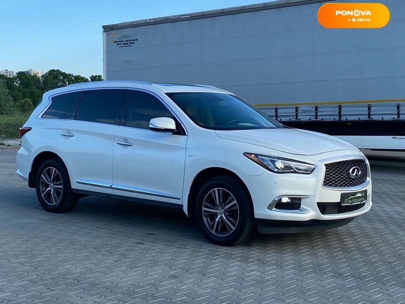 Infiniti QX60, 2016, Бензин, 3.5 л., 184 тис. км, Позашляховик / Кросовер, Білий, Київ 103279 фото