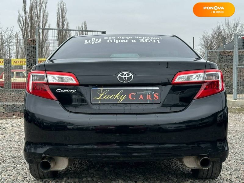 Toyota Camry, 2014, Бензин, 2.5 л., 93 тис. км, Седан, Чорний, Одеса 18978 фото