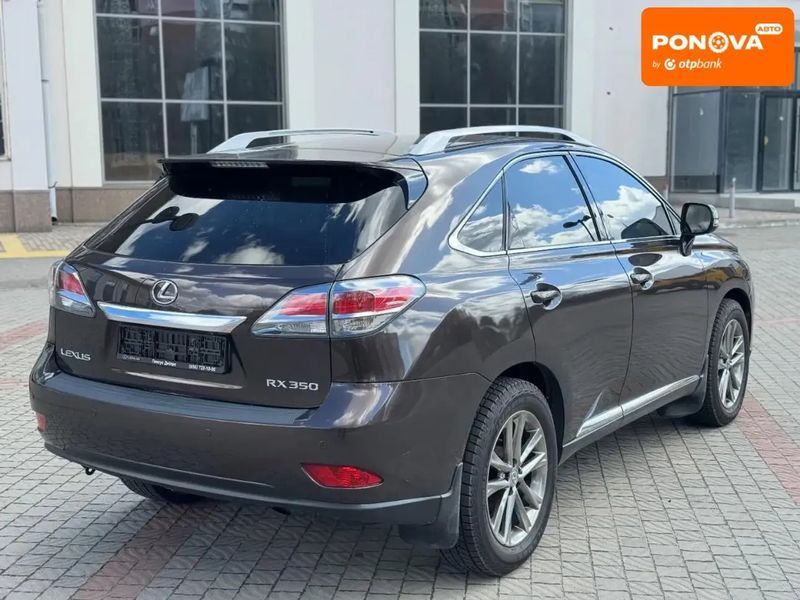 Lexus RX, 2013 р., Газ пропан-бутан / Бензин, 162 тис. км, Позашляховик / Кросовер, Коричневий, Дніпро (Дніпропетровськ) AT-10418039 фото