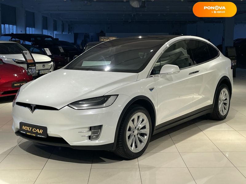 Tesla Model X, 2016, Електро, 137 тис. км, Позашляховик / Кросовер, Білий, Київ 102308 фото