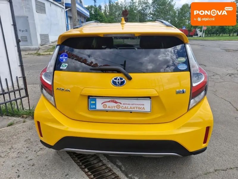 Toyota Aqua, 2018 р., Гібрид (HEV), 59 тис. км, Хетчбек, Жовтий, Миколаїв AT-10419305 фото