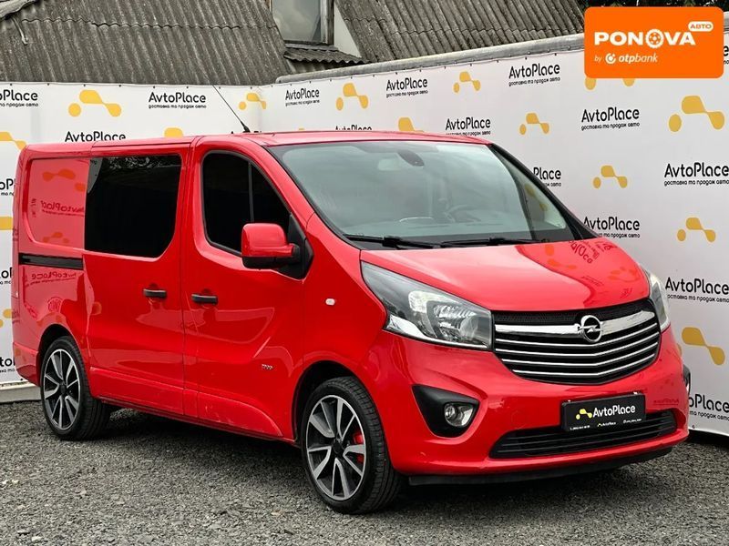 Opel Vivaro, 2015 р., Дизель, 155 тис. км, Універсал, Червоний, Луцьк AT-10423961 фото