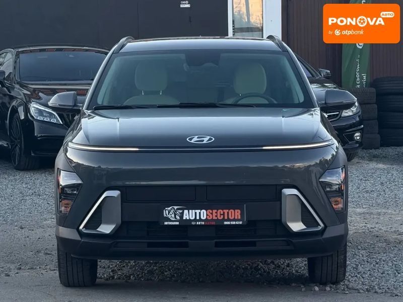 Hyundai Kona, 2024 р., Бензин, 15 тис. км, Позашляховик / Кросовер, Сірий, Харків AT-10426731 фото