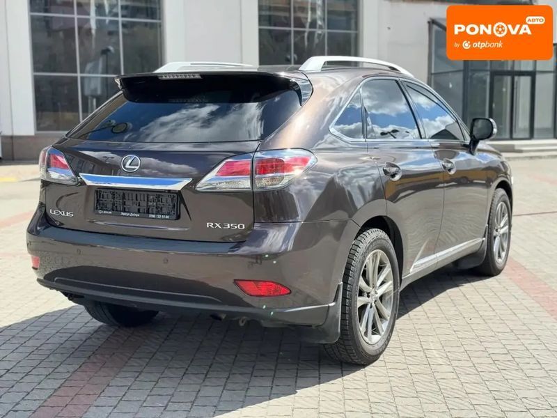 Lexus RX, 2013 р., Газ пропан-бутан / Бензин, 162 тис. км, Позашляховик / Кросовер, Коричневий, Дніпро (Дніпропетровськ) AT-10418039 фото