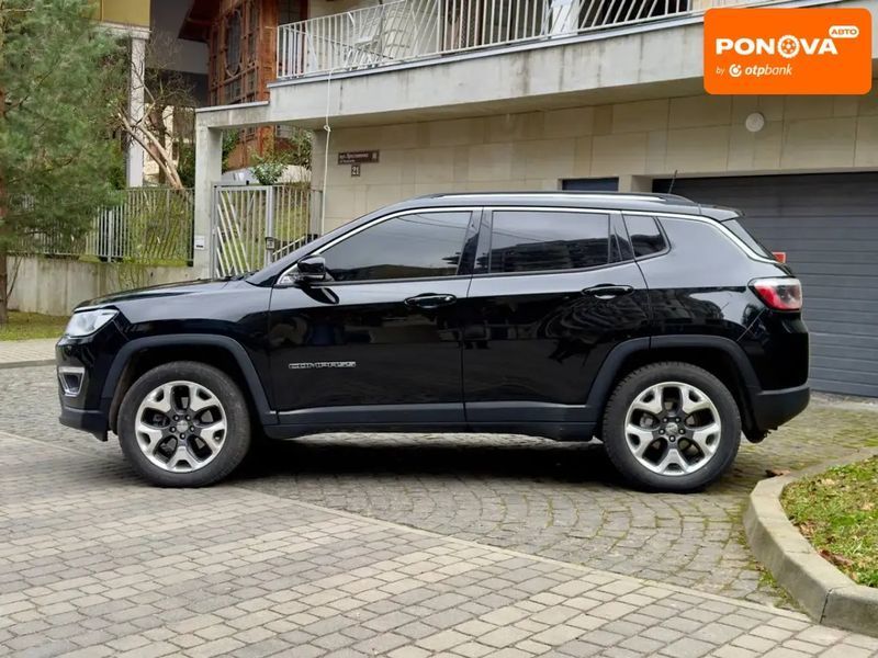 Jeep Compass, 2017 г., Бензин, 131 тыс. км, Внедорожник / Кроссовер, Чорный, Львов AT-10408463 фото