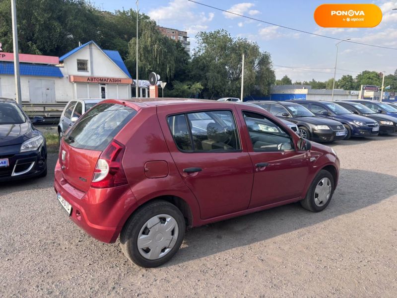 Dacia Sandero, 2009, Газ пропан-бутан / Бензин, 1.39 л., 162 тис. км, Хетчбек, Помаранчевий, Полтава 52299 фото