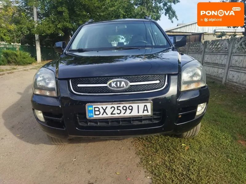 Kia Sportage, 2008 р., Газ пропан-бутан / Бензин, 23 тис. км, Позашляховик / Кросовер, Чорний, Вільногірськ AT-10403937 фото