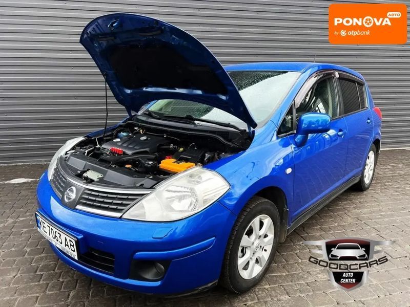 Nissan TIIDA, 2008 р., Газ пропан-бутан / Бензин, 140 тис. км, Хетчбек, Синій, Кам'янське (Дніпродзержинськ) AT-10411484 фото