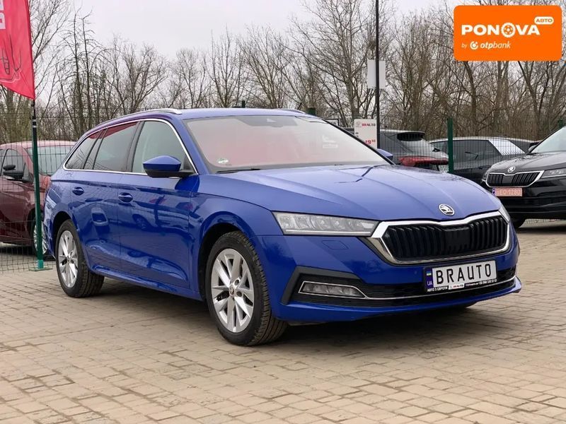 Skoda Octavia, 2020 г., Дизель, 244 тыс. км, Универсал, Синий, Бердичев AT-10406032 фото