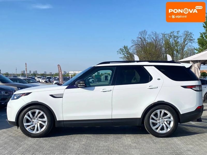 Land Rover Discovery, 2018 р., Дизель, 112 тис. км, Позашляховик / Кросовер, Білий, Київ AT-10419091 фото