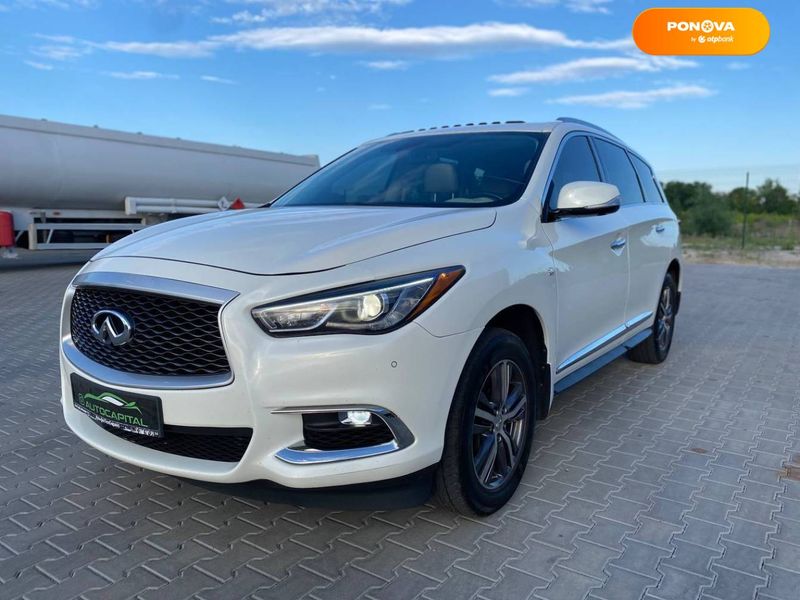 Infiniti QX60, 2016, Бензин, 3.5 л., 184 тис. км, Позашляховик / Кросовер, Білий, Київ 103279 фото