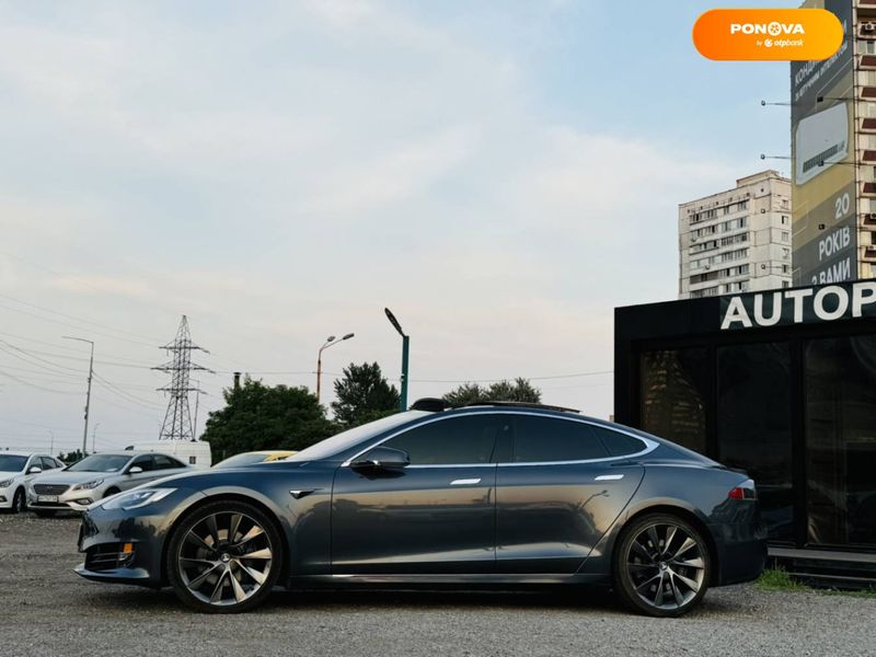 Tesla Model S, 2018, Електро, 75 тис. км, Ліфтбек, Сірий, Київ 110186 фото