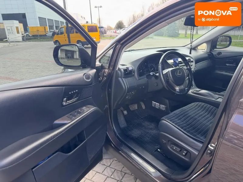 Lexus RX, 2013 р., Газ пропан-бутан / Бензин, 162 тис. км, Позашляховик / Кросовер, Коричневий, Дніпро (Дніпропетровськ) AT-10418039 фото