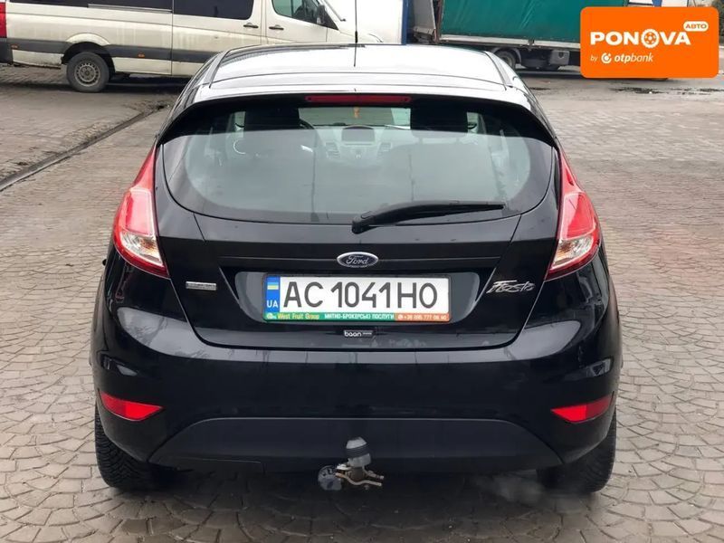 Ford Fiesta, 2013 р., Бензин, 166 тис. км, Хетчбек, Чорний, Ковель AT-10402785 фото