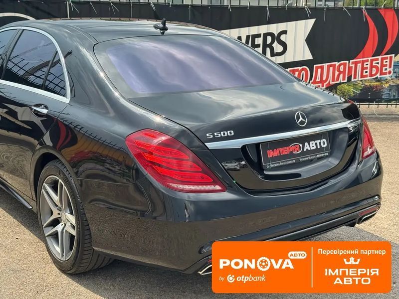 Mercedes-Benz S-Class, 2015 р., Бензин, 152 тис. км, Седан, Чорний, Київ AT-10430413 фото