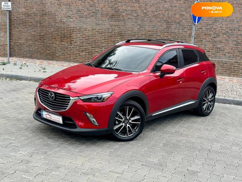 Mazda CX-3, 2015, Бензин, 2 л., 70 тис. км, Позашляховик / Кросовер, Червоний, Одеса 97745 фото