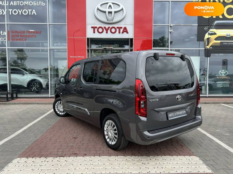 Toyota Proace City Verso, 2023, Дизель, 1.5 л., 3 тыс. км, Минивен, Серый, Винница 52115 фото