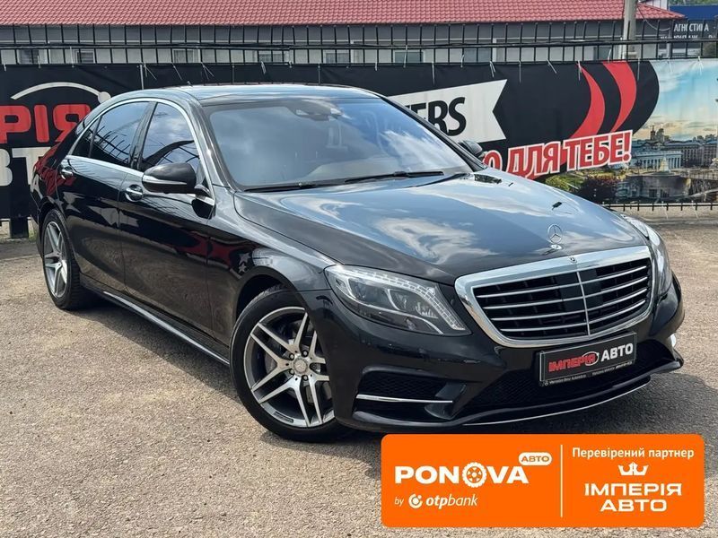 Mercedes-Benz S-Class, 2015 р., Бензин, 152 тис. км, Седан, Чорний, Київ AT-10430413 фото