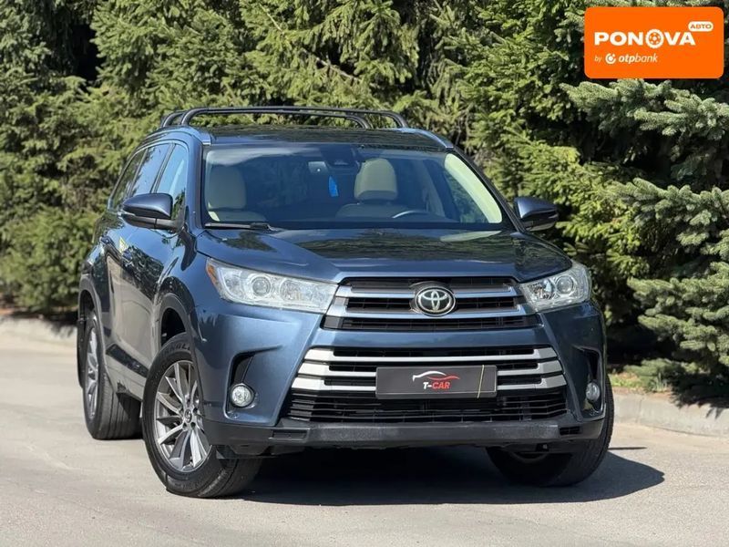Toyota Highlander, 2017 г., Газ пропан-бутан / Бензин, 148 тыс. км, Внедорожник / Кроссовер, Синий, Тернополь AT-10401383 фото