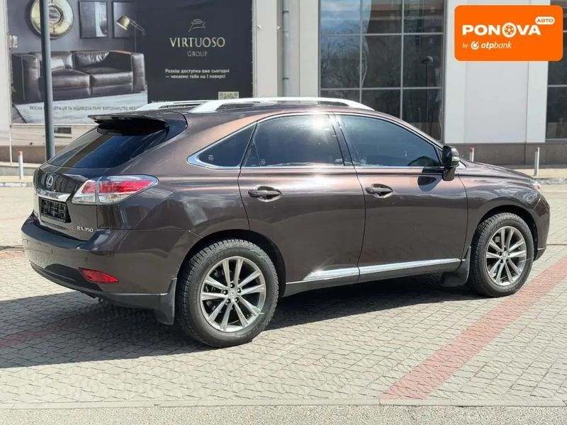 Lexus RX, 2013 р., Газ пропан-бутан / Бензин, 162 тис. км, Позашляховик / Кросовер, Коричневий, Дніпро (Дніпропетровськ) AT-10418039 фото