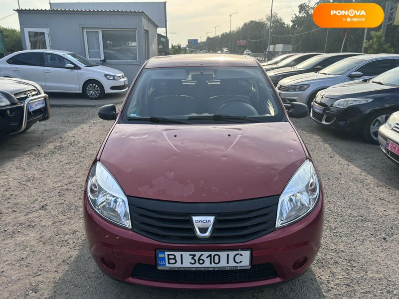 Dacia Sandero, 2009, Газ пропан-бутан / Бензин, 1.39 л., 162 тыс. км, Хетчбек, Оранжевый, Полтава 52299 фото