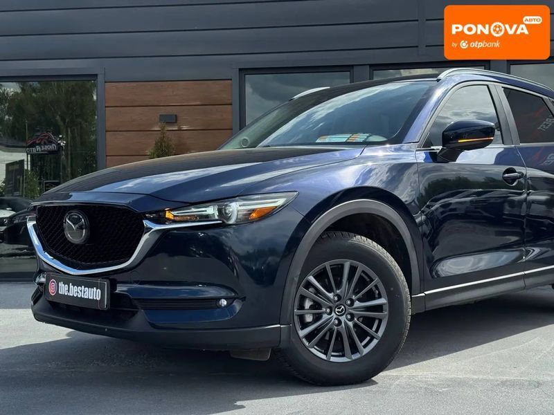 Mazda CX-5, 2019 р., Бензин, 101 тис. км, Позашляховик / Кросовер, Синій, Рівне AT-10421991 фото
