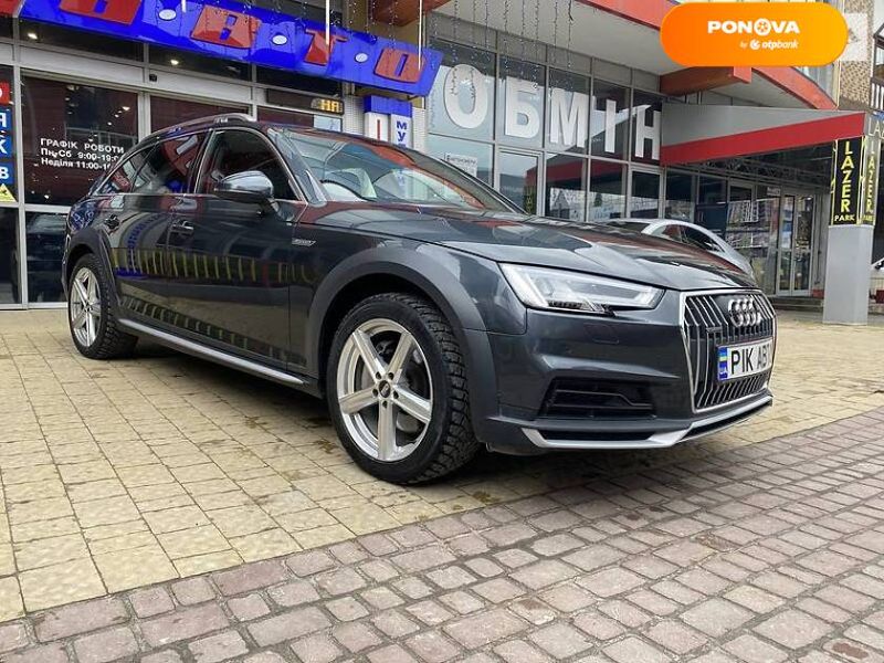 Audi A4 Allroad, 2017, Бензин, 2 л., 52 тыс. км, Универсал, Серый, Львов 42472 фото