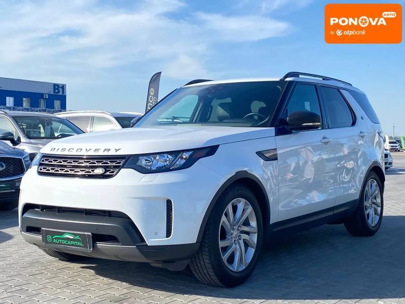Land Rover Discovery, 2018 р., Дизель, 112 тис. км, Позашляховик / Кросовер, Білий, Київ AT-10419091 фото