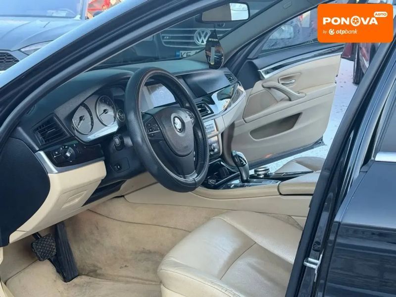 BMW 5 Series, 2013 г., Бензин, 259 тыс. км, Седан, Чорный, Днепр (Днепропетровск) AT-10409325 фото