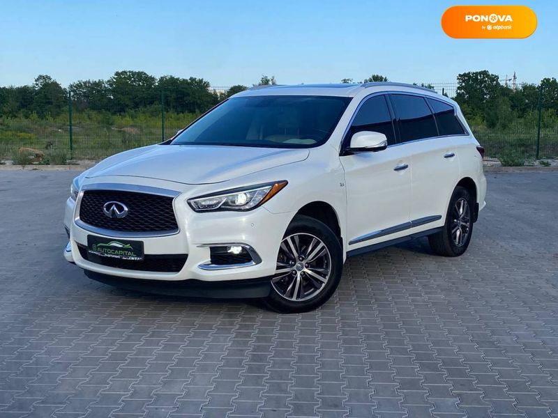 Infiniti QX60, 2016, Бензин, 3.5 л., 184 тис. км, Позашляховик / Кросовер, Білий, Київ 103279 фото