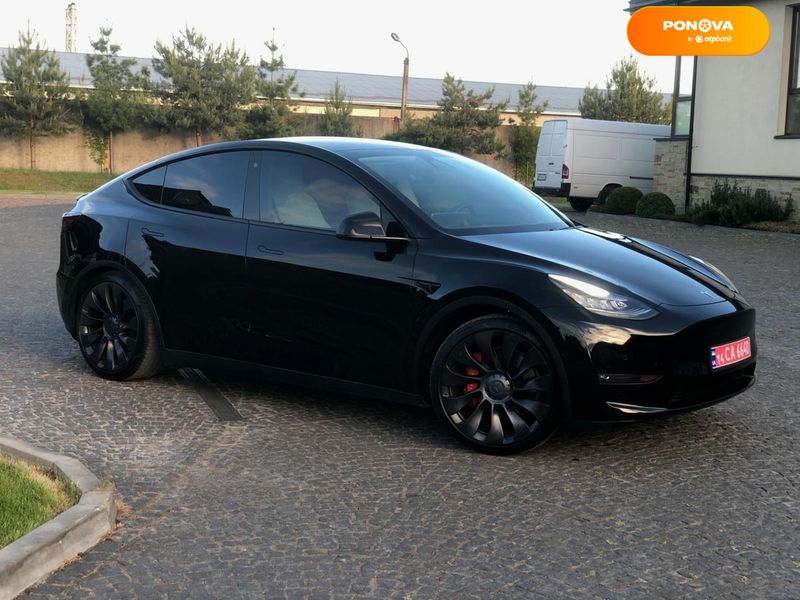 Tesla Model Y, 2020, Електро, 74 тыс. км, Внедорожник / Кроссовер, Чорный, Львов Cars-Pr-68899 фото