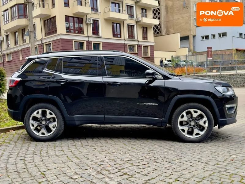 Jeep Compass, 2017 г., Бензин, 131 тыс. км, Внедорожник / Кроссовер, Чорный, Львов AT-10408463 фото