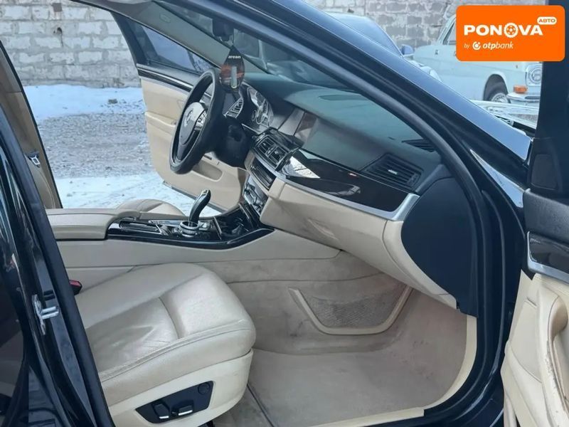 BMW 5 Series, 2013 г., Бензин, 259 тыс. км, Седан, Чорный, Днепр (Днепропетровск) AT-10409325 фото