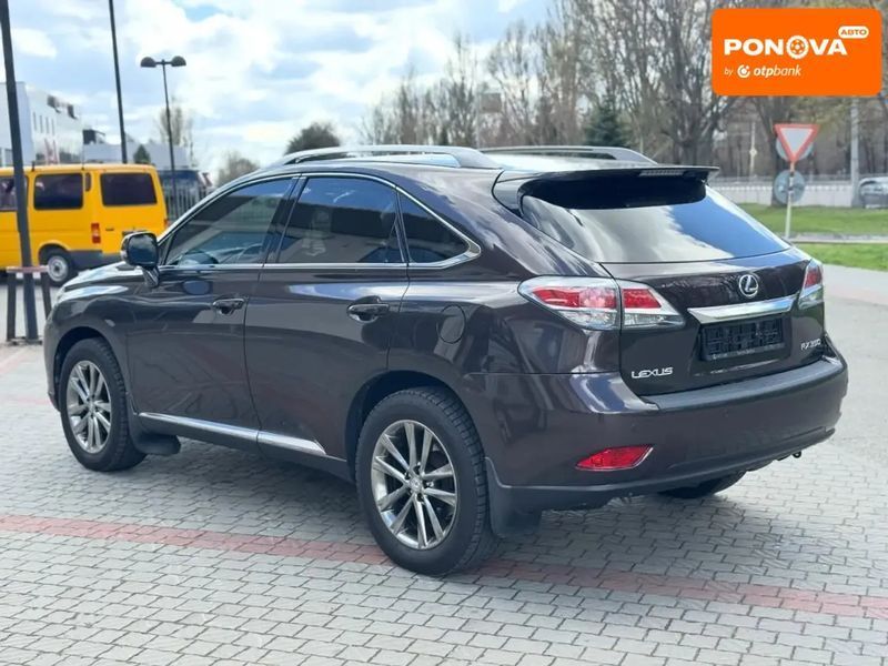 Lexus RX, 2013 р., Газ пропан-бутан / Бензин, 162 тис. км, Позашляховик / Кросовер, Коричневий, Дніпро (Дніпропетровськ) AT-10418039 фото