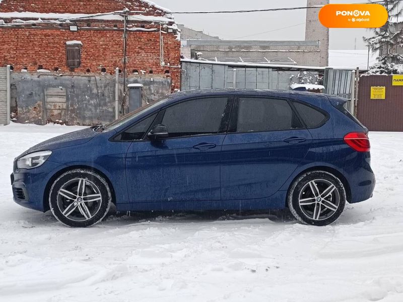 BMW 2 Series Active Tourer, 2016, Дизель, 2 л., 219 тис. км, Мікровен, Синій, Харків 27718 фото