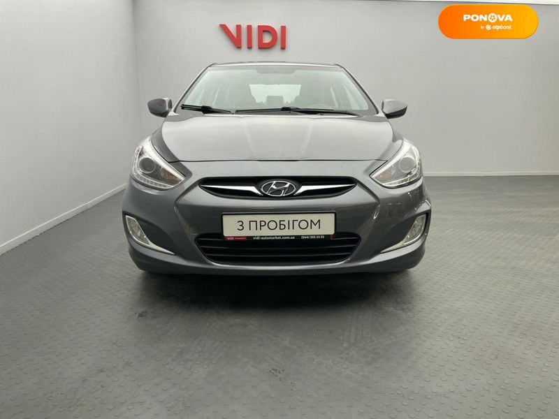 Hyundai Accent, 2014, Бензин, 1.6 л., 220 тыс. км, Седан, Серый, Киев 110817 фото