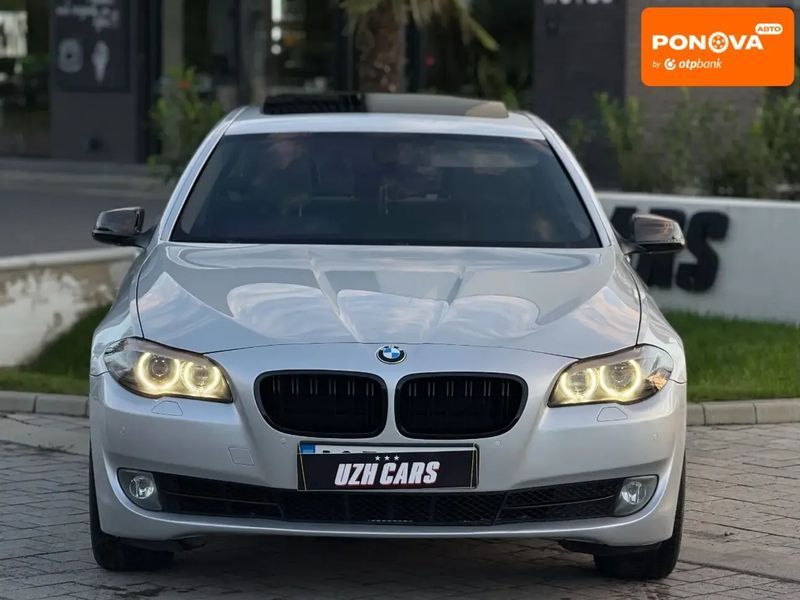 BMW 5 Series, 2012 р., Бензин, 240 тис. км, Седан, Сірий, Ужгород AT-10402318 фото